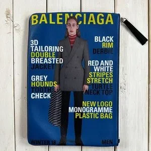 Balenciaga | Bags | Balenciaga Fw8 Grocery Store Magazine Leather